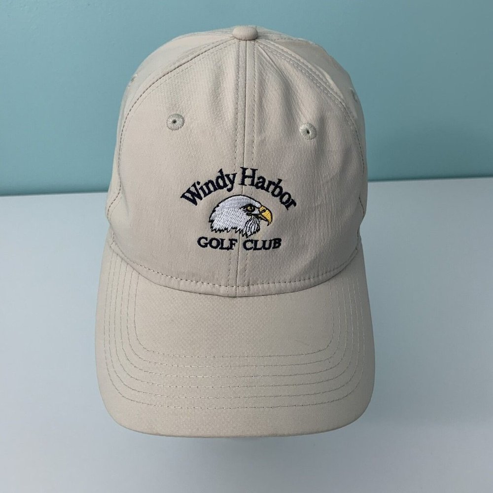 Windy Harbor Golf Club Naval Station Mayport FL Eagle Embroidered Ball Cap Hat